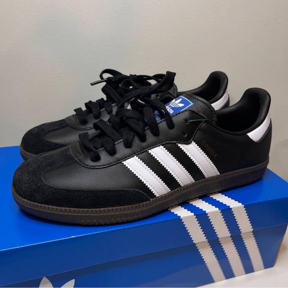 Adidas Samba OG Black/Gum B75807 - Picture 1 of 7